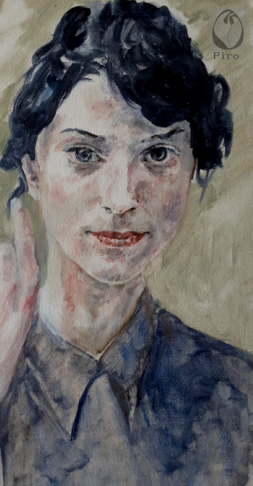 oil on canvas - olio su tela di Piro